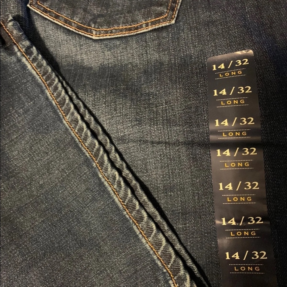 COPY - Lucky Brand Jeans Lil Maggie Size 14/ Length 32 - Picture 4 of 12
